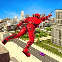 Spider Rope Hero : Power Robot icon