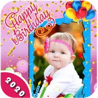 Baby Birthday Photo Frames - N icon