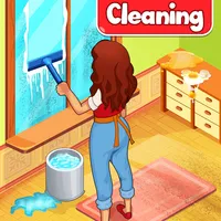 Big Home Cleanup Cleaning Game icon