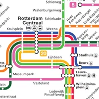 Rotterdam Metro & Tram Map icon