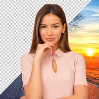 Photo Background Changer - Wit icon