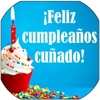 Cuñado feliz día de nacimiento icon