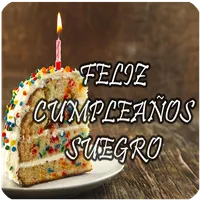 SUEGRO TE DESEO FELICIDADES icon