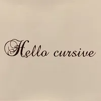 Print Cursive icon