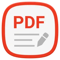 Write on PDF icon