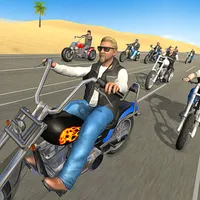 Gangster City Bike Racing Game icon