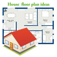 House floor plan ideas icon