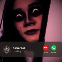 Fake video call horror 666 gam icon