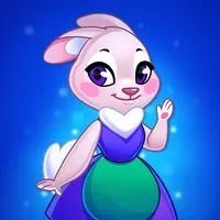 Rabbit tiles: mahjong puzzle icon