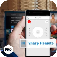 Remote control for sharp icon