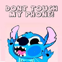 Don’t touch my phone wallpaper icon