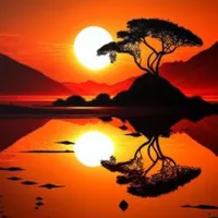 Amazing Sunset Wallpaper 4k icon