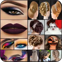 makeup and hairstyles icon