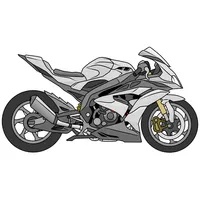 Draw Motorcycles: Sport icon