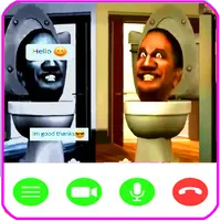 skibidi cameraman video call icon