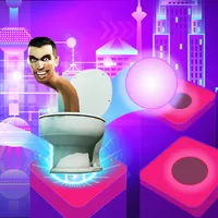 Skibidi Toilet 3D Tiles Hop icon