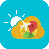 Weather map tracking icon