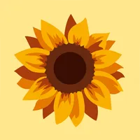 Brun og blid solapp icon