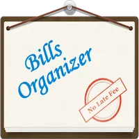 Bills Organizer with Sync icon