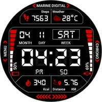 Marine Digital 2 Watch Face icon