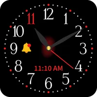 Smart night clock: neon Clock icon