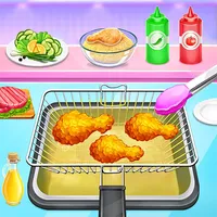 Fry Chicken Maker-Cooking Game icon