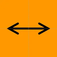 Müller-Lyer illusion app icon