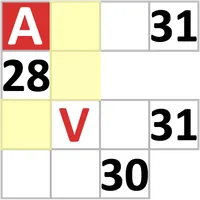 Annual View & Widget - Calenda icon