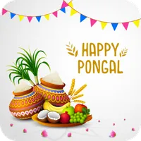 Pongal Wishes Greeting icon
