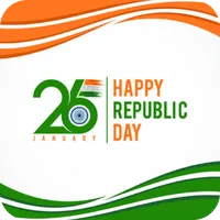 Republic Day Greeting. icon