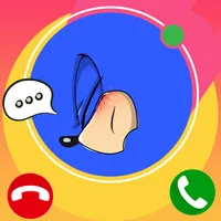 hedgehog fake call icon