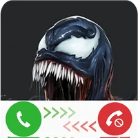 Scary Venom Fake Video Call icon