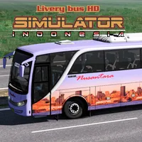Livery Bus HD Simulator Indo icon