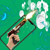 Gun sound simulator 3D icon