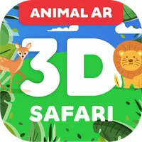 Animal AR 3D Safari Flash Card icon