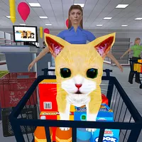 Cute Kitten Games: SuperMarket icon