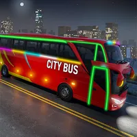 City Coach Bus Parking Games icon