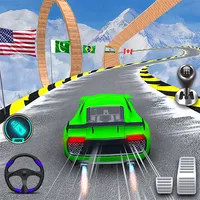 Mega Ramp Stunt Car Racing 3D icon
