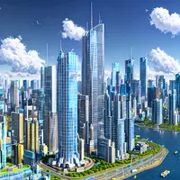 Designer City: building game icon