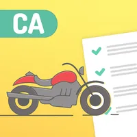 CA Motorcycle License DMV test icon