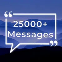 25000 Messages, Quotes, Status icon