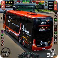 US Bus Driving Games 3D icon