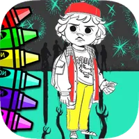 Stranger Things Coloring Games icon
