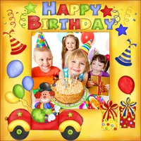 Birthday Photo Frames icon