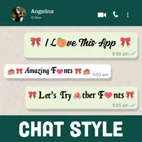 Chat Style for WhatsApp :Fonts icon