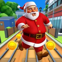 Subway Santa Xmas Run icon