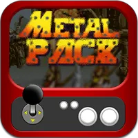 Metal pack arcade icon