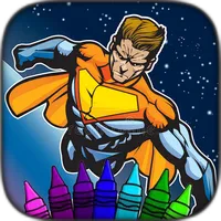Superhero Coloring Pages icon