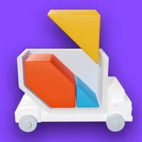 Block Truck 3D icon