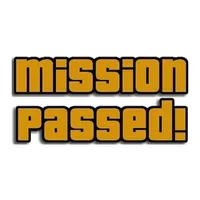 MISSION PASSED! Button icon